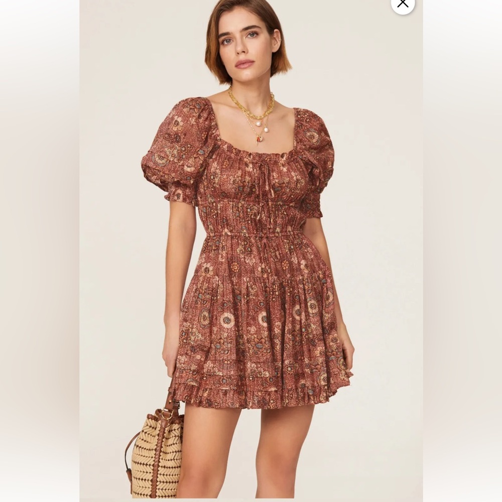 🤣 Ulla Johnson Juniper Puff Sleeves mini drew 6
